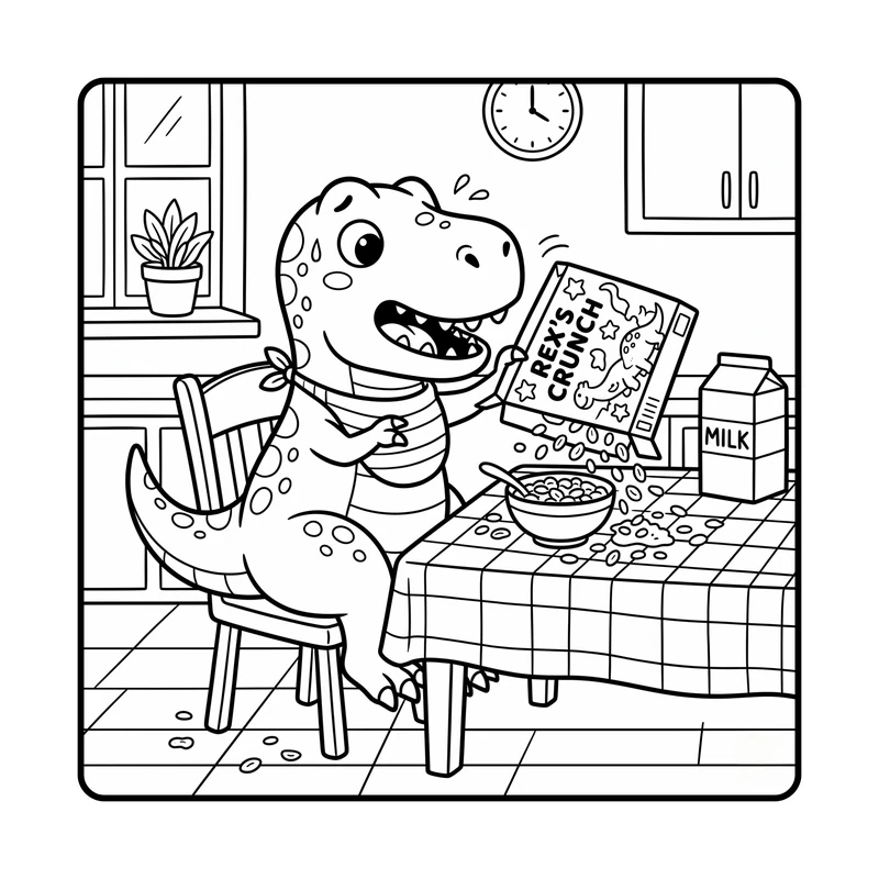 Tilly waters her sunflower garden